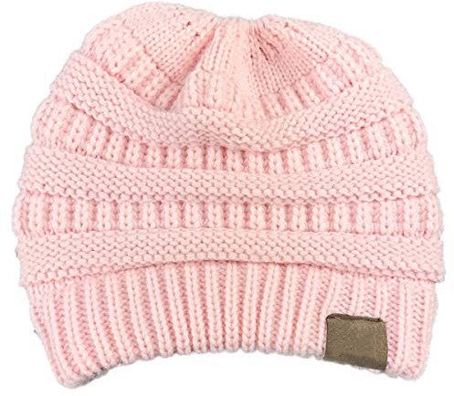 Altartar Damen Gestrickt verdicken Hut Mit Zöpfen Loch Loop Strickschal Mädchen Strickmütze Wintermütze