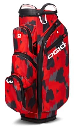 OGIO All Elements Silencer Waterproof Cart Bag, Brush Stroke Camo