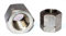 Dadi esagonali M6 BM6, 10 pezzi, DIN 6330, in acciaio inox A2, forma B, dado a vite alto, dado esagonale, dadi lunghi