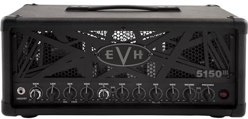 EVH 5150III 50 Watt 6L6 Head Stealth - Röhren Topteil für E-Gitarre