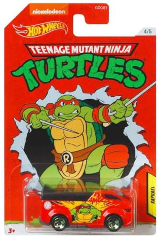 Hot Wheels The Vanster Raphael Teenage Mutant Ninja Turtles 1:64