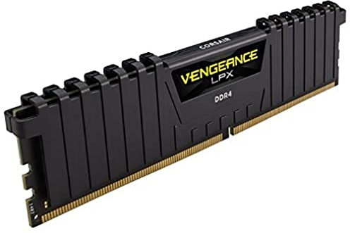 Corsair VENGEANCE LPX 128GB (4x32GB) DDR4 3600MHz C18 (Aluminum Heatspreader, Low-Profile Heatspreader Design, XMP 2.0 Support, AMD Optimised) Desktop Memory - Black