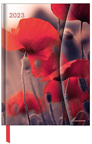 Flowers 2023 - Diary - Buchkalender - Taschenkalender - 16x22: Magneto Diary
