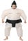 FXICH Sumo Wrestler Costume Inflatable Adults, Halloween Karneval Fasching Party Blow-Up Dress (Lustige Kostüme, Aufblasbare Spaßkostüm) 150-190cm (black)