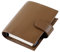 Moterm Pocket Regular Ringe Planer - Echtes Leder Binder Organizer (Kiesel-Schokolade, 19mm Ring)