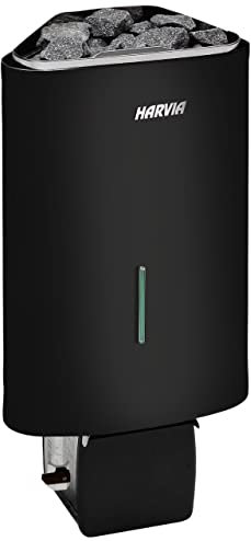 Harvia Delta Combi D29S 2,9 kW Black Saunaofen mit integriertem Verdampfer Schwarz