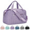 for Easyjet Cabin Bag 45X36X20 Underseat Travel Duffel Bag Holdall Tote with Wet Pocket Carry on Luggage Overnight for Women and Men 25L (Purple)