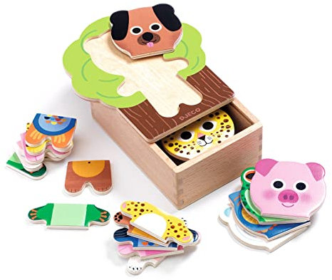 DJECO Puzzles Holz – Arbramix