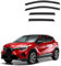DECI Regenabweiser Windabweiser für Mitsubishi ASX 2023+,Anklebbare Deflektoren 4 Stück