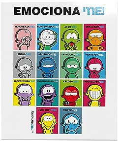 CYPBRANDS Unisex Kinder Mehumanity 4 Ringen Ordner, bunt