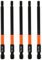 5 Pcs 4mm x 100mm Screwdriver Bit Set, Hex Impact Screwdriver Driver Bits, 1/4 Hex Shank, Anti Slip Drill Bits for Electric Hand Screwdrivers