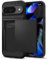 Spigen Slim Armor CS Hülle für Google Pixel 9 Pro und Pixel 9 [Made for Google] -Schwarz