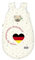 Odenwälder Baby Schlafsack mit Mucki® | Allrounder 2,5 TOG | Ganzjahres Schlafsack 60cm