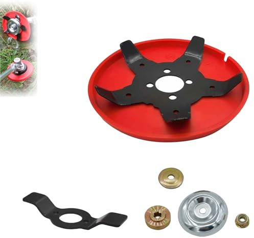 Disco de desmalezado para deshierbe, cortacésped de Disco Anfibio, desmalezado Universal, reemplazo de Cortador de Cuchillas de malezas (1Pcs)