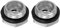 sourcing map 2pcs Air Compressor Oil Sight Glass G1/2 Male Thread Liquid Level Gauge Aluminum Alloy Hex Head Oil Indicator Window with O-Ring for Air Compressor Gearbox Tanks, Silver