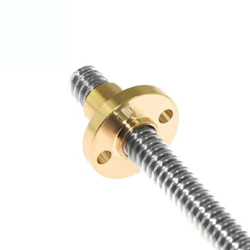 LYMFE Vite a ricircolo di Sfere con Dado Vite di Comando T8 OD 8mm Passo 12mm 200mm 250mm 300mm 350mm 400mm 450mm 500mm con Dado for Accessori for stampanti 3D(250mm)