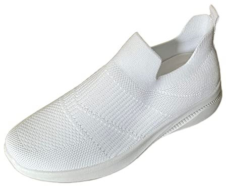 Generico Scarpe Invernali Donna Sneakers Campus 00S Scarpe Sportive estive da Donna Scarpe da Corsa Traspirante per Studenti e Adolescenti Scarpe Navigare Uomo Inverno Sneaker Uomo (White, 40)