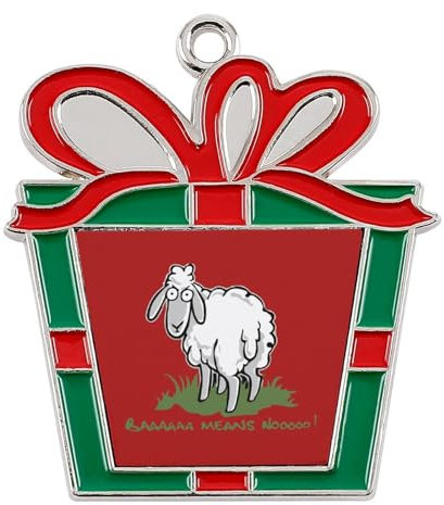 Schafe Weihnachtsschmuck Christbaumschmuck Weihnachten Dekoanhänger Trapez