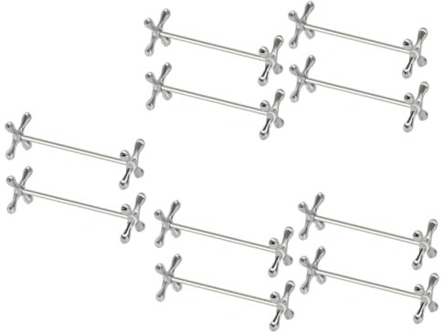 PRETYZOOM 5 Juegos Porta Palillos para Cuchillo Y Tenedor Cajón Descanso De La Horquilla Soporte Portaherramientas Organizador De Cubiertos Reposa-Palillos Decorativo 2 Piezas * 5