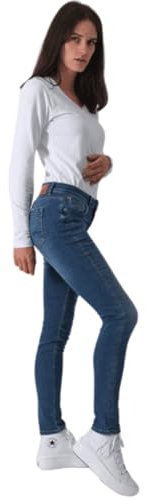 Miracle of Denim MOD Jeans Monika Slim FIT Silver Blue AU23-2045.1092 W33 L34