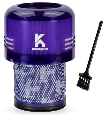 Filtro Compatibile con Dyson V15, HEPA Lavabile Riutilizzabile, Ricambio per Aspirapolvere KASAMICA