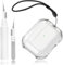 Transparent Hülle für Airpods 4 (2024) Mit Reinigungsstift, Clear Case Kompatibel mit Airpods 4th Generation 2024, Weiche TPU-Schutzhülle, mit Handschlaufe/Anti-Yellowing/Kabelloses Laden