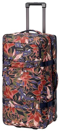 Dakine Split Roller Reisekoffer Trolley dunkelblau Volumen 85 Liter Florales Design dunkel Stargazer mit Blumenmuster, 110 Liter, Blumenmuster Dark Stargazer dunkel mit Blumenmuster, 110 Liter