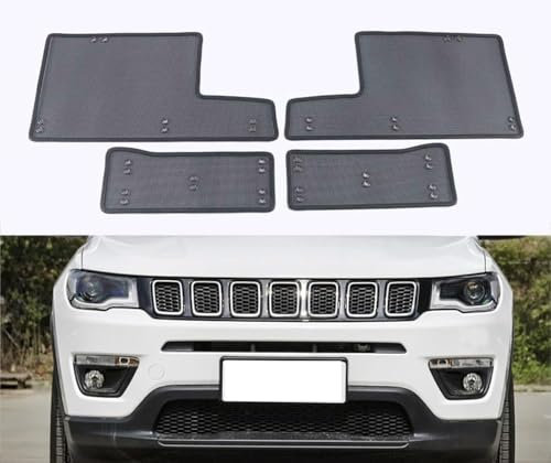 YPZJXQXQ Griglia antinsetti per griglia Anteriore per Jeep Compass 2019-2025,Intercetta schegge, Insetti e Particelle estranee