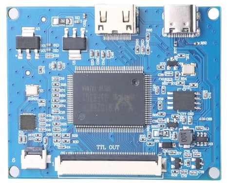 MALSSE Driver Board LCD Bildschirm Controller Modul 50Pin 1CH Display 800X480 GT911/913/928/9110 LCD Touch Display
