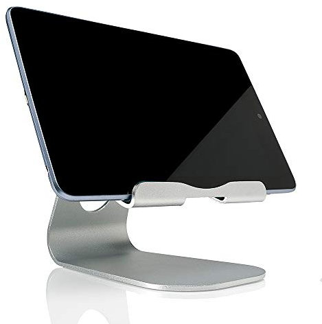 Slabo Tablethalterung für ACEPAD A121 | ACEPAD A140 | ACEPAD A96 | Telekom Puls Aluminium - Silber