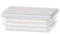 Lamellar plugs End caps for rectangular pipe 60x25 mm 10 pcs. White RAL 9010 Plastic End Caps 6x2,5 cm EMFA ®