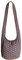 PANASIAM Shoulderbag Flower of Life, in grey, L