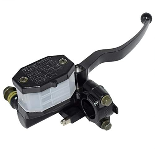 22mm Motorcycle Front Right Brake Clutch Levers Master Cylinder Reservoir Lever Oil Tube Cable for Suzuki GN125 GS125