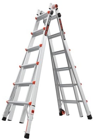 Teleskopleiter Leveler 4x6 Sprossen