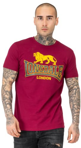 Lonsdale Herren T-Shirt Normale Passform TAVERHAM