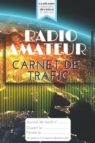 Radioamateur - Carnet de trafic (1320 QSO): Journal de bord pour TITULAIRE D'INDICATIF D'APPEL RADIO AMATEUR