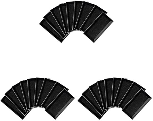 3 Set Adesivo per piastrelle di terrazzo nero americano adesivo lungo muro di mattoni staccare e incollare la carta da parati sbucciare e incollare la piastrella per alzatina pvc