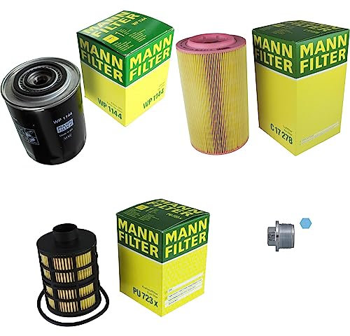 EISENFELS Filter Set Inspektionspaket erstellt mit MANN-FILTER Ölfilter WP 1144, Luftfilter C 17 278, Kraftstofffilter PU 723 x, Verschlussschraube
