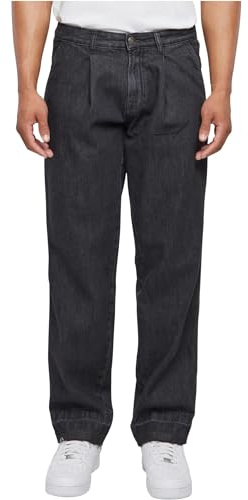 Urban Classics Herren Hose Balloon Fit Jeans Black 34