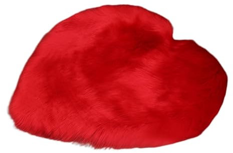 Smbcgdm Shaggy Teppiche Liebe Herz Teppich Teppiche Kissen Nordic Modern Rot B