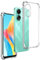 REY Coque Anti-Shock pour Oppo A78 4G, TPU Transparent en Silicone Antichoc