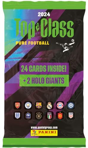 Panini Top Class FIFA 2024 Trading Cards Fat Pack 24 2 Holo Karten Giants, 004892B26FPF