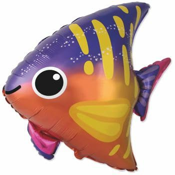 Ballonim® Fisch neu 67 x 65 cm Folienballon Party DekorationGeburtstag