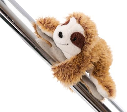 NICI-61211 MagNICI Bradipo Slobby 12cm Marrone-Peluche con calamita-Animale Magnetico per frigoriferi, lavagne, Oggetti in Metallo e Molto Altro Ancora, Ottima Idea Regalo, Colore, 61211