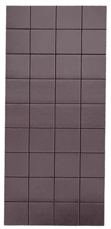 Láminas magnéticas adhesivas, cuadrados magnéticos, 36 imanes rectangulares, cuadrados magnéticos ultrafinos, imán de pared fuerte con parte trasera adhesiva extraíble para cocina, escuela, empresa