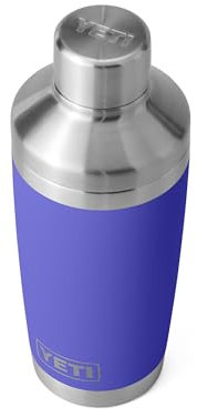 YETI Rambler Cocktail Shaker, Stainless Steel, Vacuum Insulated, Ultra Marine Violet, 20 oz (591 ml)