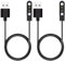 Colaren 2 Pcs Smart Watch Charger 2 Pin Magnetic Compatible with SW022, AGPTEK LW11, Dafit, Nerunsa, Radley, Reflex active (4mm)