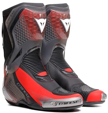 Dainese Torque 4 S Stivali da moto, nero/rosso, 44