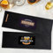 Personalisierbare Barmatte, rutschfeste PVC-Gummi-Barmatte, bunt Bedruckt, individueller Barname, Küchen-Auslaufmatte, Whisky-Untersetzer für Getränke, Geschenke für Barkeeper (Schwarz)