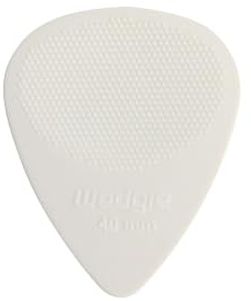 Wedgie WNPP40 Nylon XT Textured Guitar Picks, .40mm, White, 12 Pack